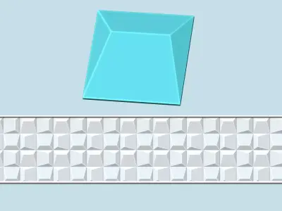 Wall Panel A01 - Interior Design Decoration Free 3D print model