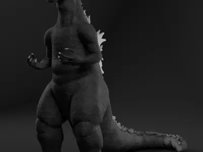 Godzilla 1954 3D model