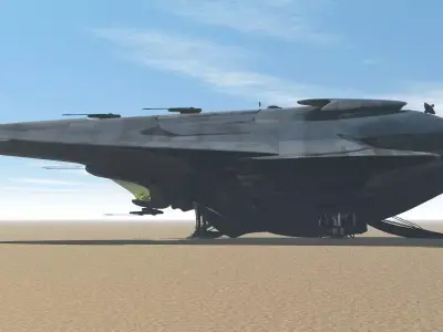 Proteus Cargo Ship 3D model