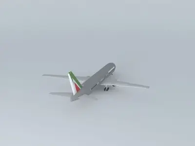 Alitalia Boeing 767-300 Free 3D model