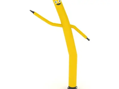 Skydancer pencil 3D model