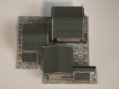 Ancient architecture Chinese ancient architecture 3D model