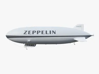 Zeppellin 3D model