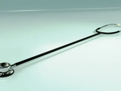 Stethoscope 3D model