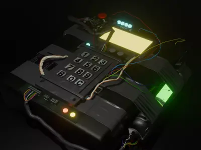 Bomb cs 3D model