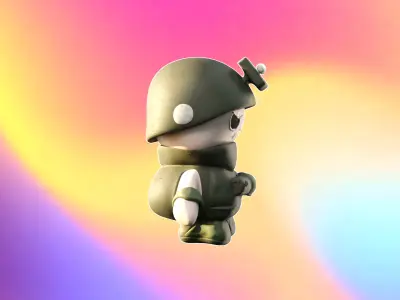 Mini Soldier 3D model