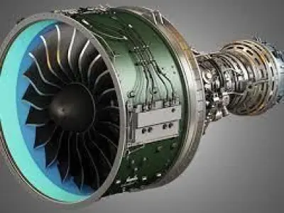 Jet Engine Nozzle 3D model
