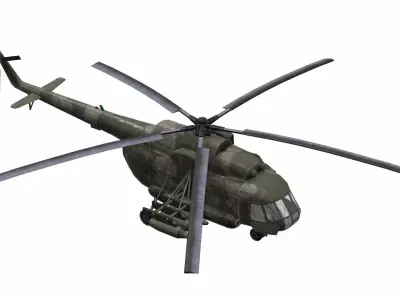 AirCraft 12 - Helicopter 3D model