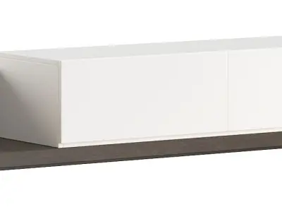Kayla Rectangle TV Stand Free 3D model
