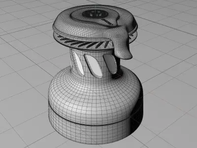 Winch Harken 40 2STA 3D model