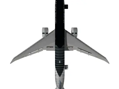 Boeing 777-300ER Air New Zealand 3D model