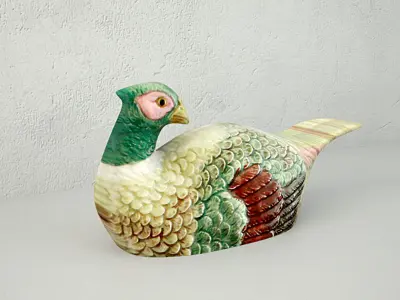 Pheasant ceramic 3D model