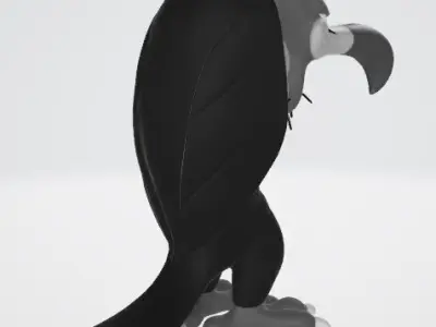Vulture 3D model