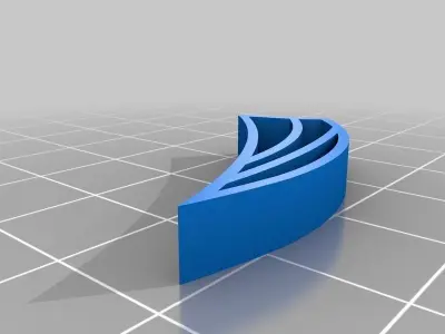 Quilling Swan Free 3D print model