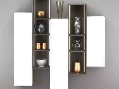 Hanged Cabinet Free 3D model