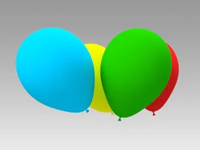 Balloon 3D model