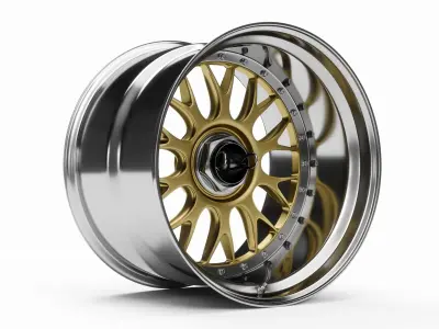BBS E87 Centerlock Wheels 3D model