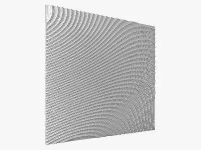 wave wall 12 3D model