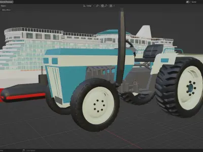 low poly vehicles asset pack Low-poly 3D model