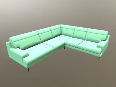 Corner sofa Monday Free 3D model