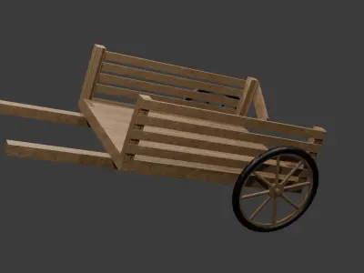 medieval assets Free low-poly 3D model