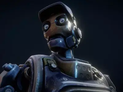 HumanBot 3D model
