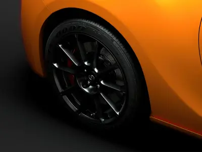 Scion FR-S Monogram 86 2020 wheel 3D model