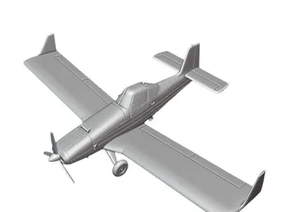 Embraer Ipanema 202 3D print model