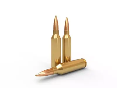 671 Phantom Ammo Low-poly 3D model