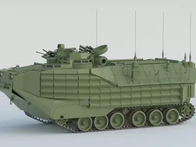 AAVP-7A1 Assault Amphibious Vehicle 3D model