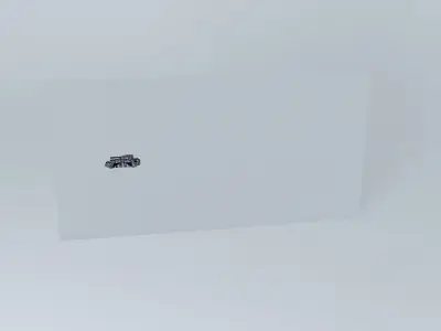 Brawler Main Battle Grav Tank MBG 225 3D model