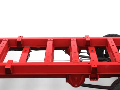 Opel Movano Chassis SCab 4300WB 2025 3D model