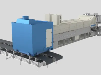 Automatic Sorting and Screening Machine 3D model