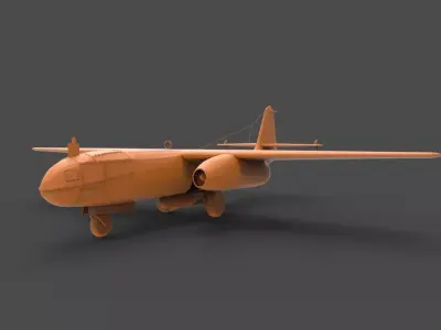 Ar 234 3D print model