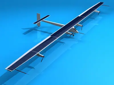 Solar impulse 3D model