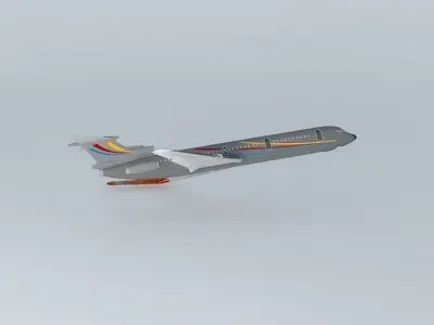 Adreanada Aero flight 1517 Free 3D model