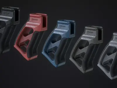 Fortis Torque Pistol Grip Low-poly 3D model