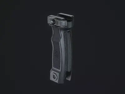 UTG Combat D Grip Low-poly 3D model