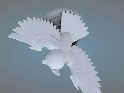 Sci-Fi Mechanical Owl PM-23 3D print model