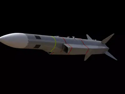 MBDA Meteor - BVR missile 3D model