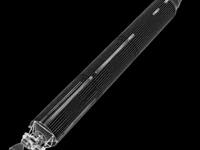 Titan II Missile 3D model