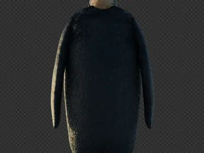 free penguin model Free low-poly 3D model