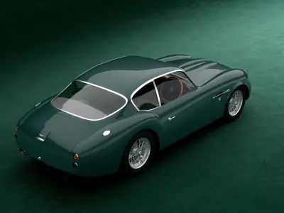 Aston Martin DB4GT Zagato 1960-1963 Free 3D model