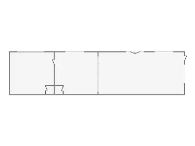 Commercial Interior Sketch - 2501-3000 SF - Xactimate 3D model