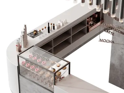 Coffee house 3D model