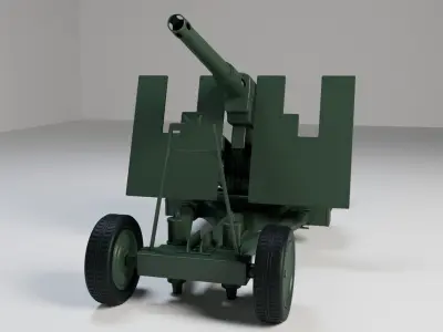 Cannon 3D model