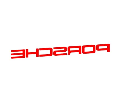 Porsche Logo Sign Free 3D model