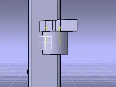Advanced Dual-Propeller Drone Design 3D model