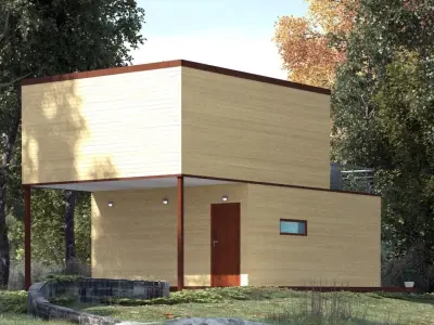 Private House 60m2 3D model