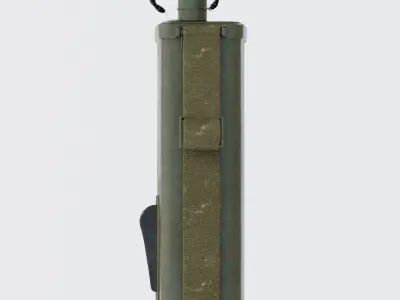 Military Radio  Low-poly 3D model